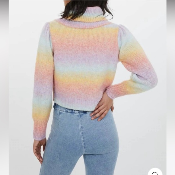 Generation Love Effie Sweater in rainbow space dye - Picture 2 of 3
